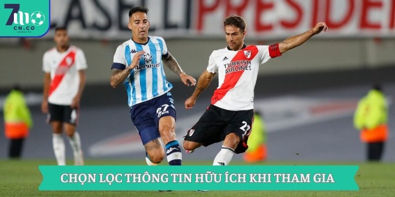 Chọn lọc thông tin hữu ích khi tham gia
